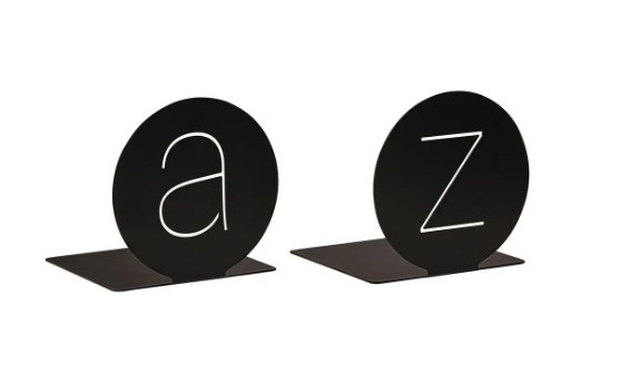 Buchstützen a & z rund