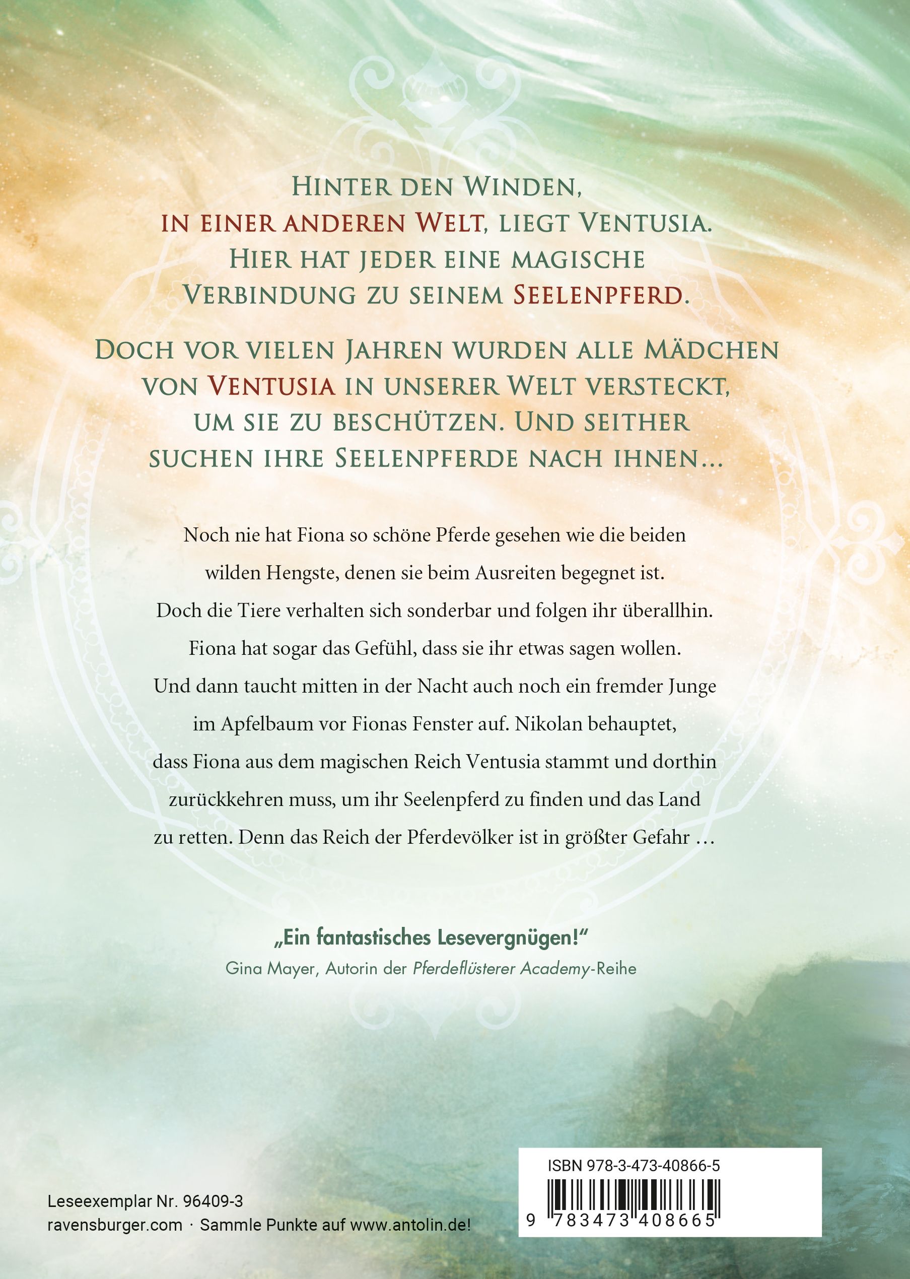 Sparpaket - Die Seelenpferde von Ventusia (Band 1 - 4) (Mängelexemplare)