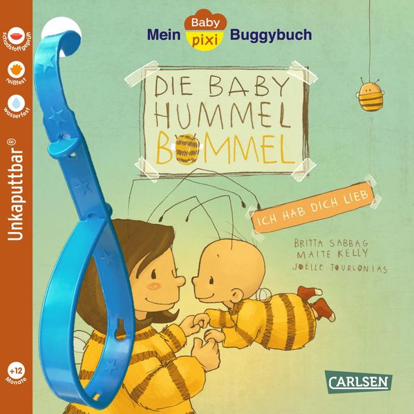 Baby Pixi (unkaputtbar) 155: Mein Baby-Pixi-Buggybuch: Baby Hummel Bommel – Ich hab dich lieb (Mängelexemplar)