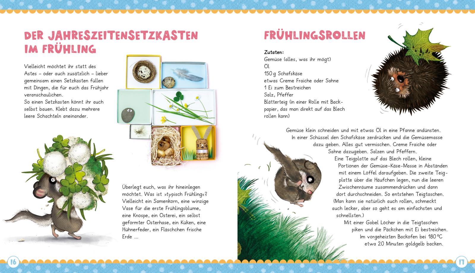 Der kleine Siebenschläfer: Das machen wir im Frühling! (Mängelexemplar)