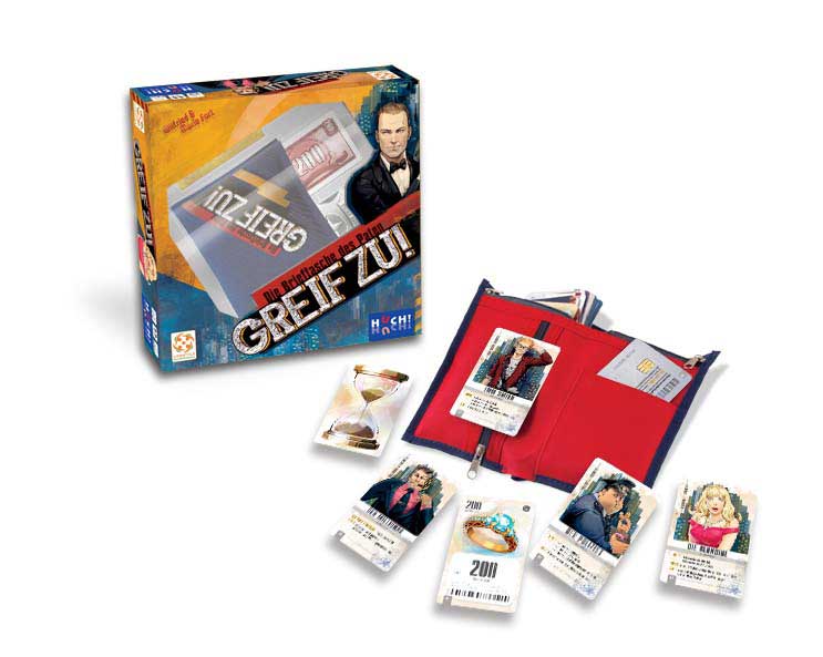 Die Brieftasche des Paten - Greif zu! - Kartensammel- und Ärgerspiel