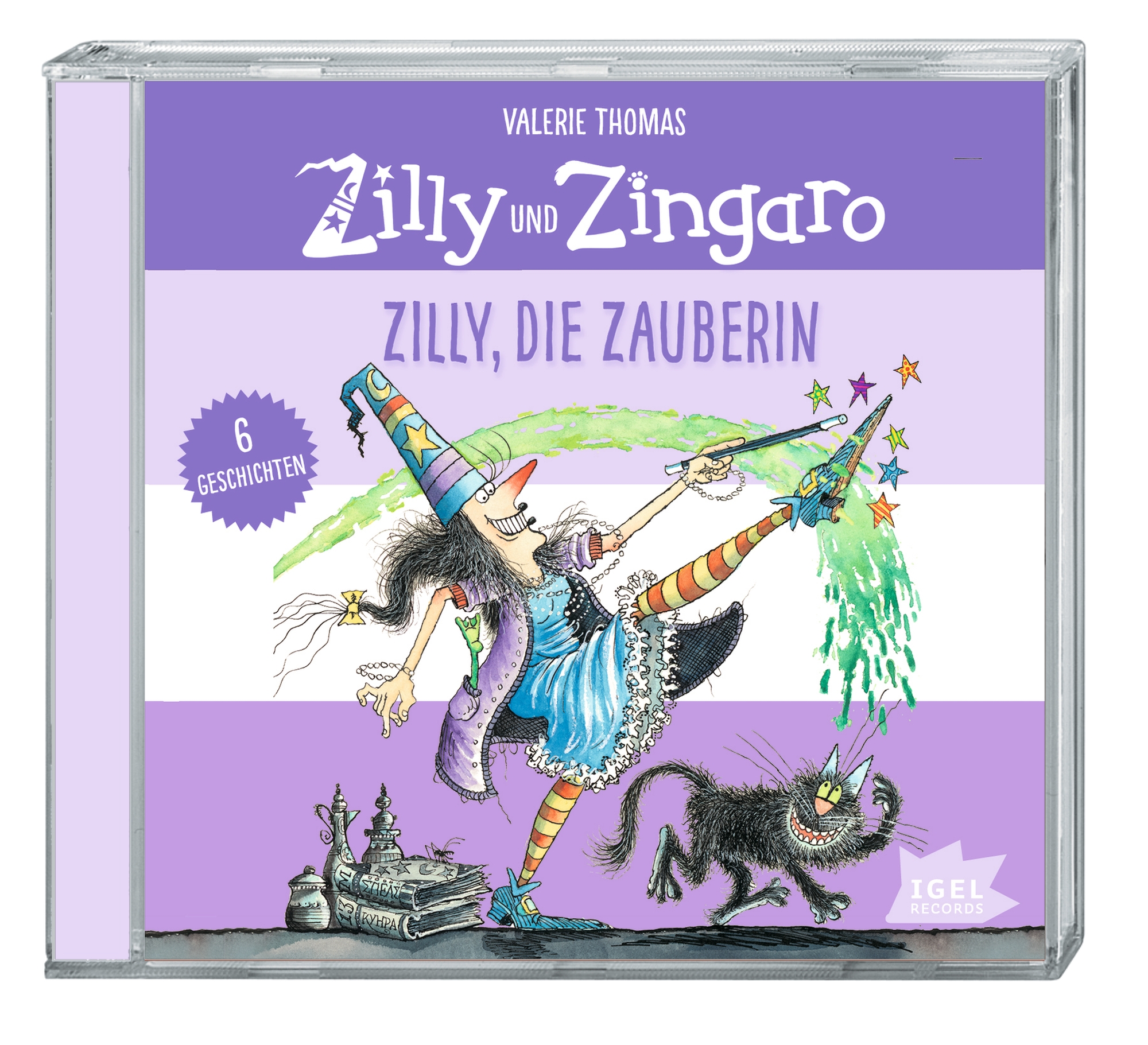 e1d12b5570660ed65a1ce71e08a06bfb1739442572 Zilly und Zingaro. Zilly, die Zauberin - Liebevolle und lustige Bilderbuchadaption mit Musik - CD
