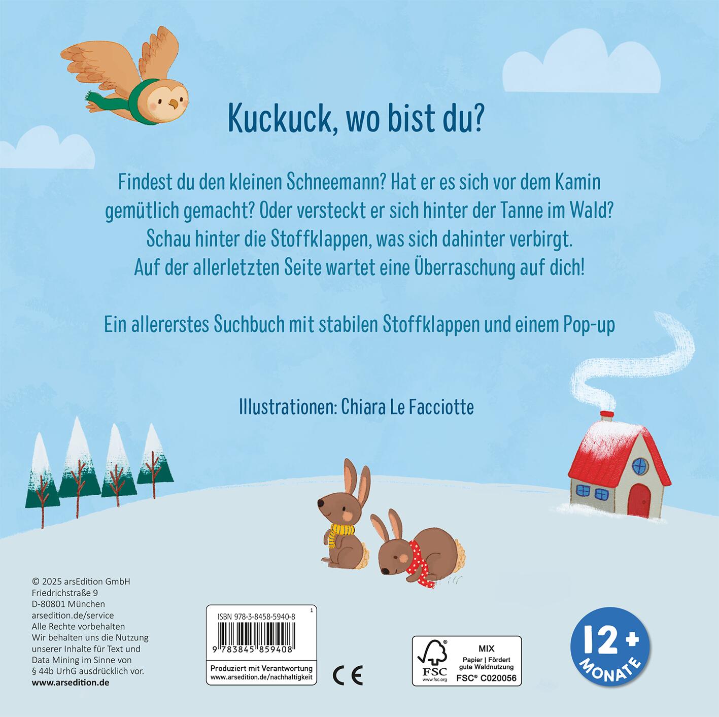 Kuckuck, wo bist du? Im Winter (Mängelexemplar)