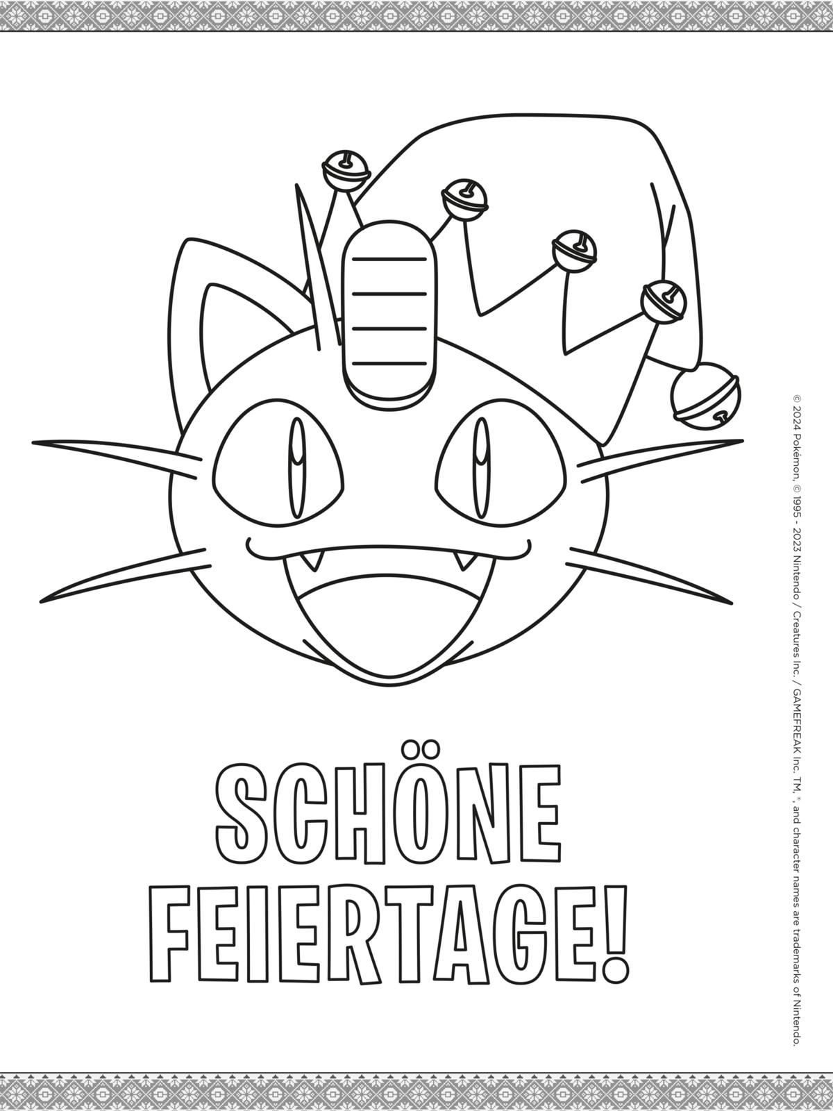 Pokémon Activity-Buch: Weihnachtlicher Malspaß
