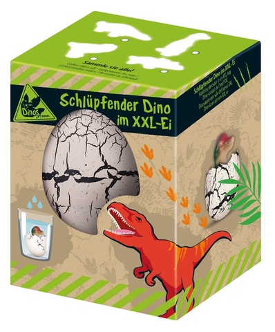 X_Schlüpfender Dino im XXL-Ei (Dino wird zufällig gewählt) (Verpackung beschädigt)