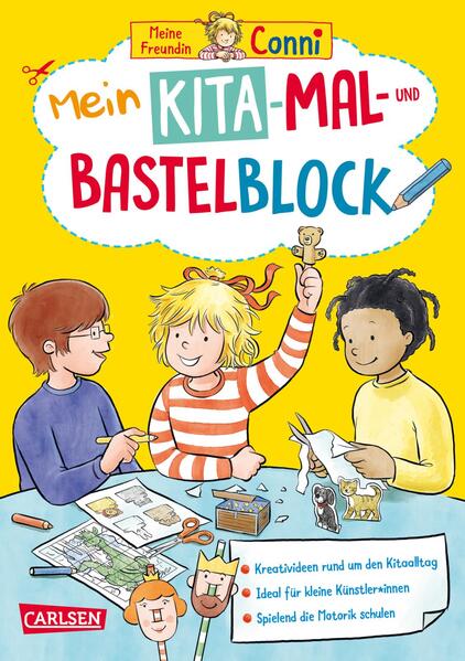 Conni Gelbe Reihe (Beschäftigungsbuch): Mein Kita-Mal- und Bastelblock (Mängelexemplar)