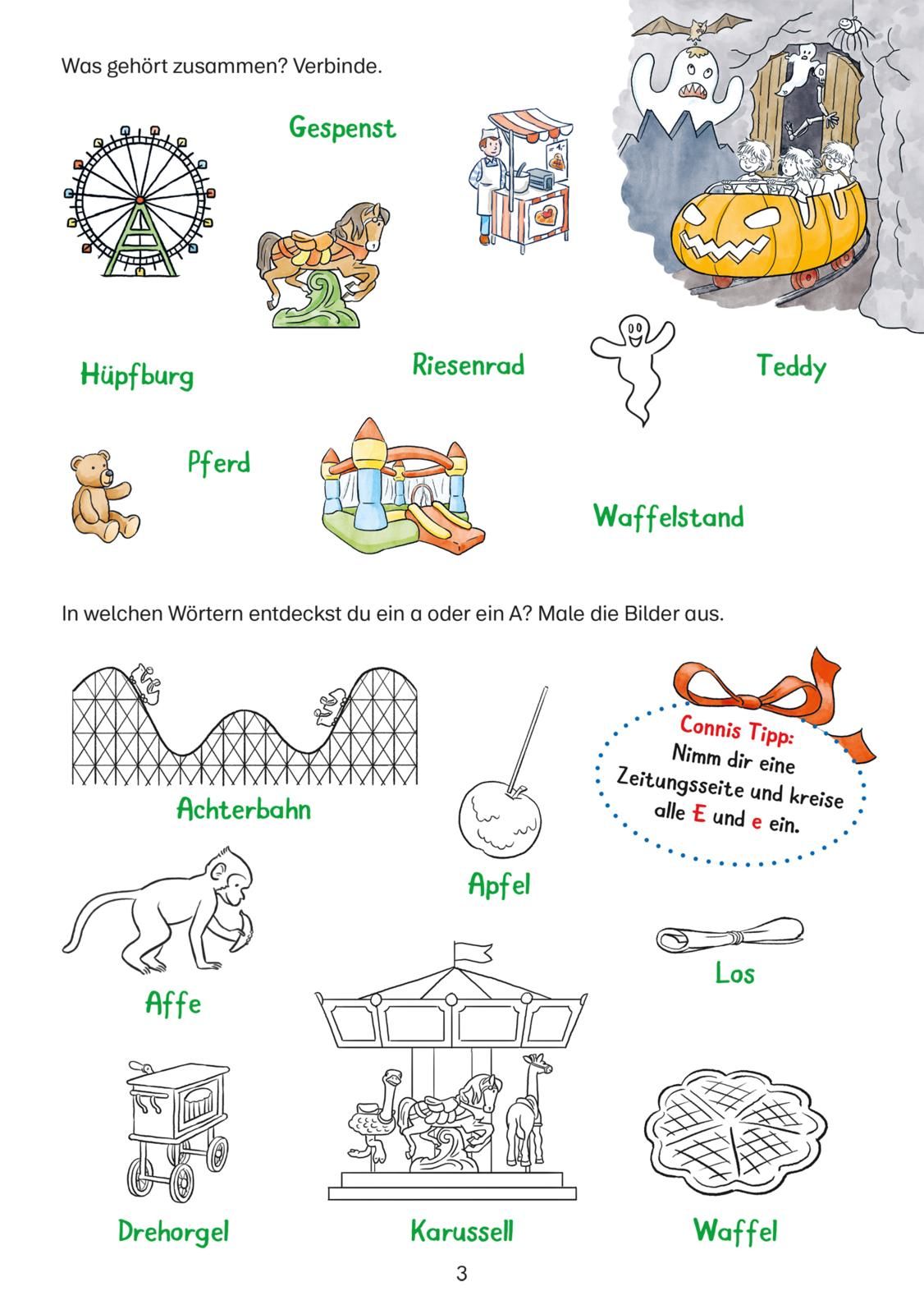 Conni Gelbe Reihe (Beschäftigungsbuch): Besser lesen mit Conni (Mängelexemplar)