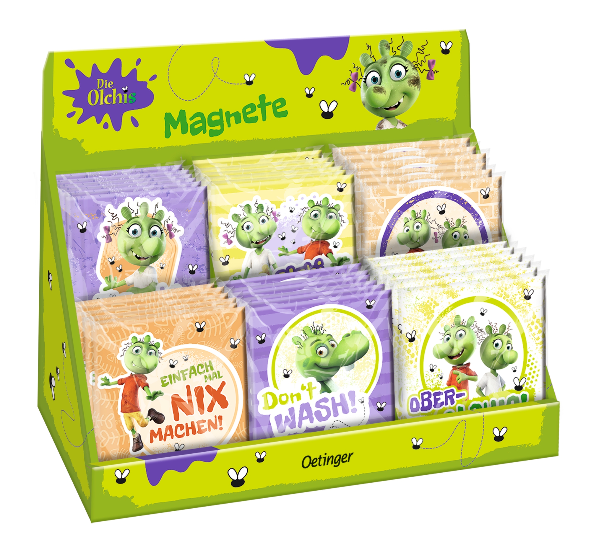 Sparpaket - 36x Die Olchis. Magnete