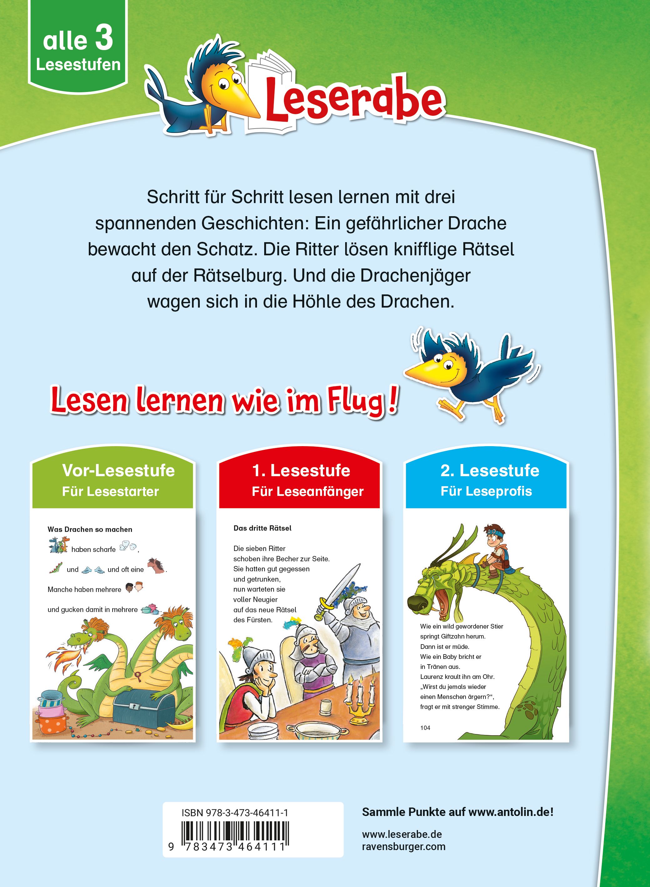Leserabe Sonderausgaben - Ritter- und Drachengeschichten zum Lesenlernen (Mängelexemplar)
