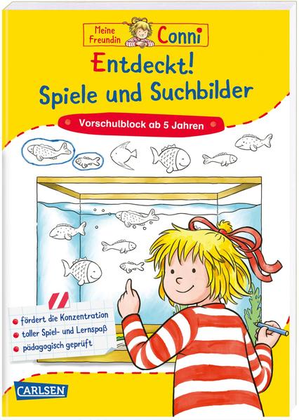 Conni Gelbe Reihe (Beschäftigungsbuch): Entdeckt! Spiele und Suchbilder (Mängelexemplar)