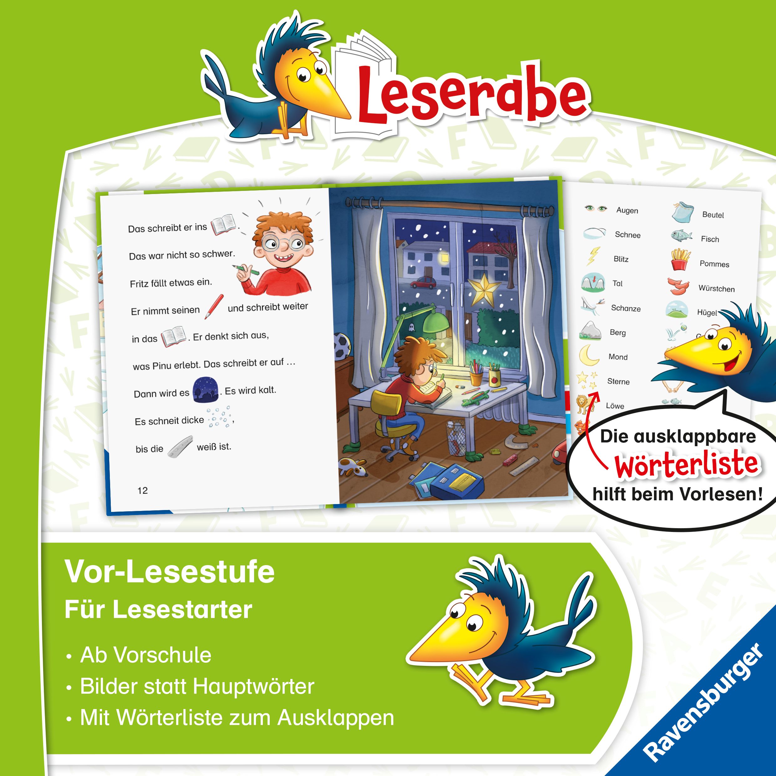 Leserabe Vor-Lesestufe - Pinguin Pinu taut auf (Mängelexemplar)