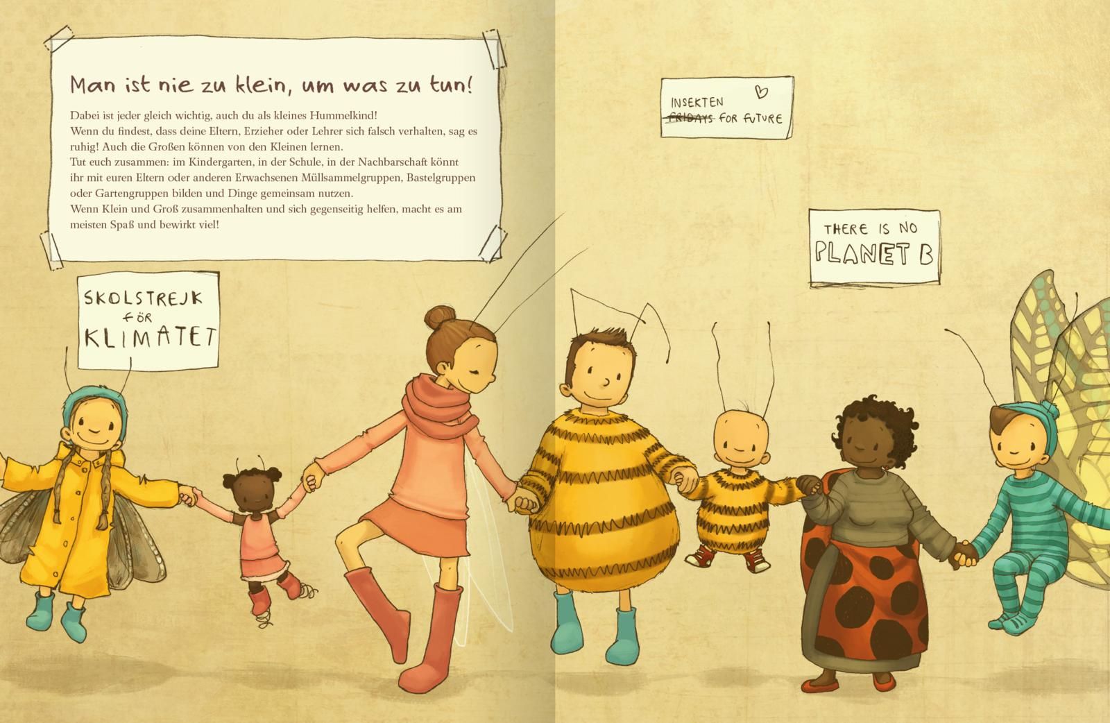 Die kleine Hummel Bommel schützt die Umwelt - Das Natur-Sachbilderbuch (Mängelexemplar)