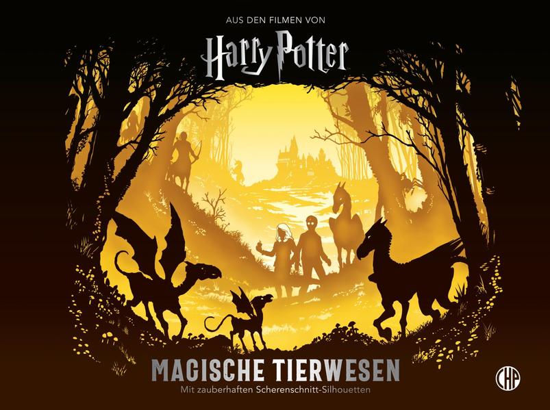 f9b0de1f2e456a90115407a24be109141686639265 Harry Potter - Magische Tierwesen - Mit zauberhaften Scherenschnitt-Silhouetten (Mängelexemplar)