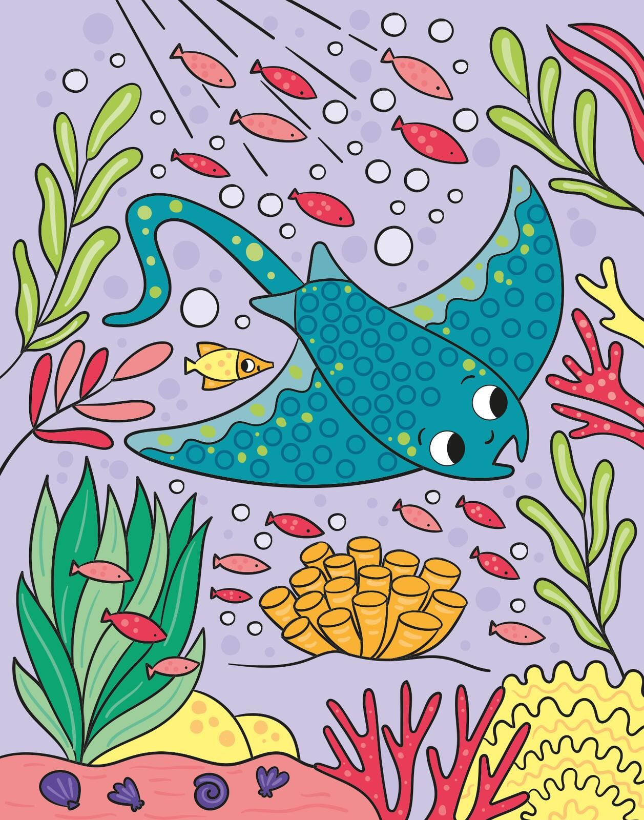 Mein Diamant-Stickerheft – Unter Wasser (Mängelexemplar)
