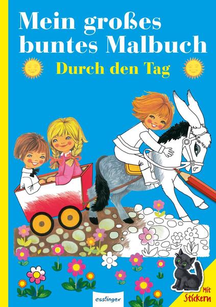 b9ba72025de5f2d8b3498fef40d9b8581667553322 Mein großes buntes Malbuch: Durch den Tag