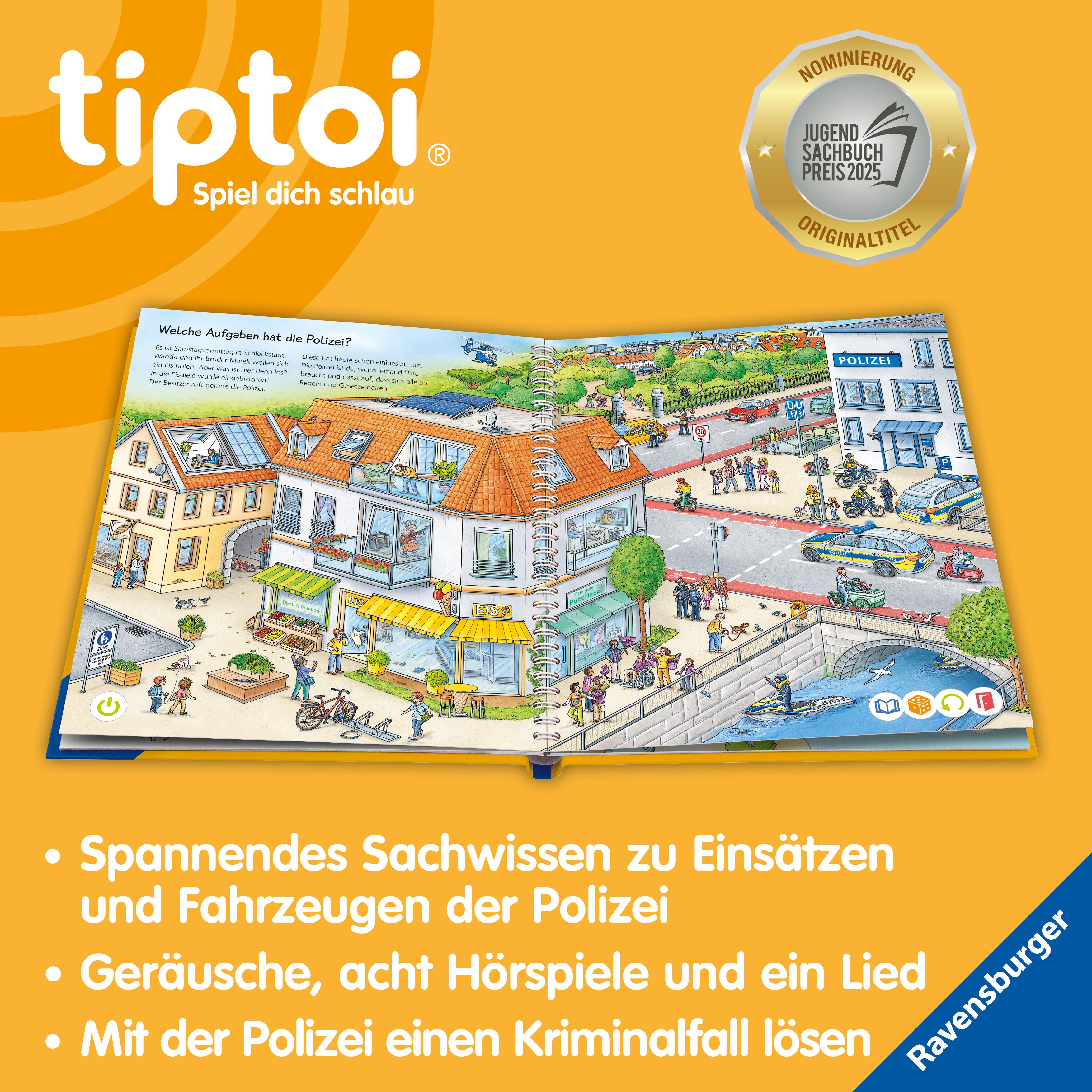 tiptoi® Wieso? Weshalb? Warum? - Bei der Polizei (Mängelexemplar)
