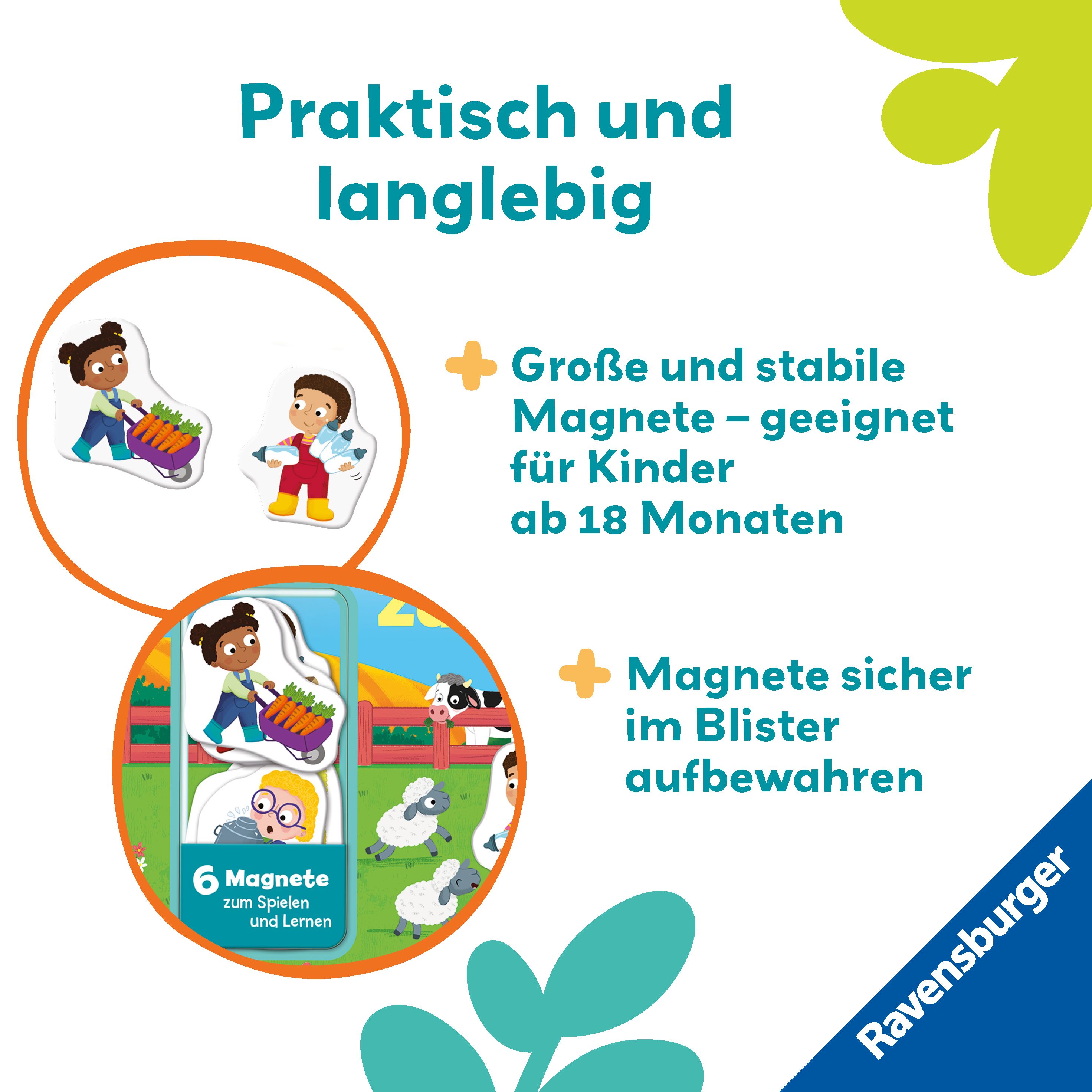Play+ Mein Spiel mit-Magnetbuch Komm, wir lernen Zählen - ab 18 Monate (Mängelexemplar)