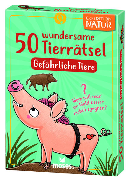 X_50 wundersame Tierrätsel - Gefährliche Tiere