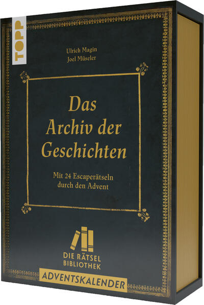 Die Rätselbibliothek. Adventskalender – Das Archiv der Geschichten: Mit 24 Escape-Rätseln durch den Advent (Mängelexemplar) Die Rätselbibliothek. Adventskalender – Das Archiv der Geschichten: Mit 24 Escape-Rätseln durch den Advent (Mängelexemplar)