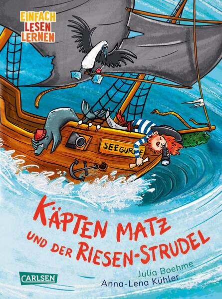 Käpten Matz und der Riesen-Strudel - Einfach Lesen Lernen (Mängelexemplar)
