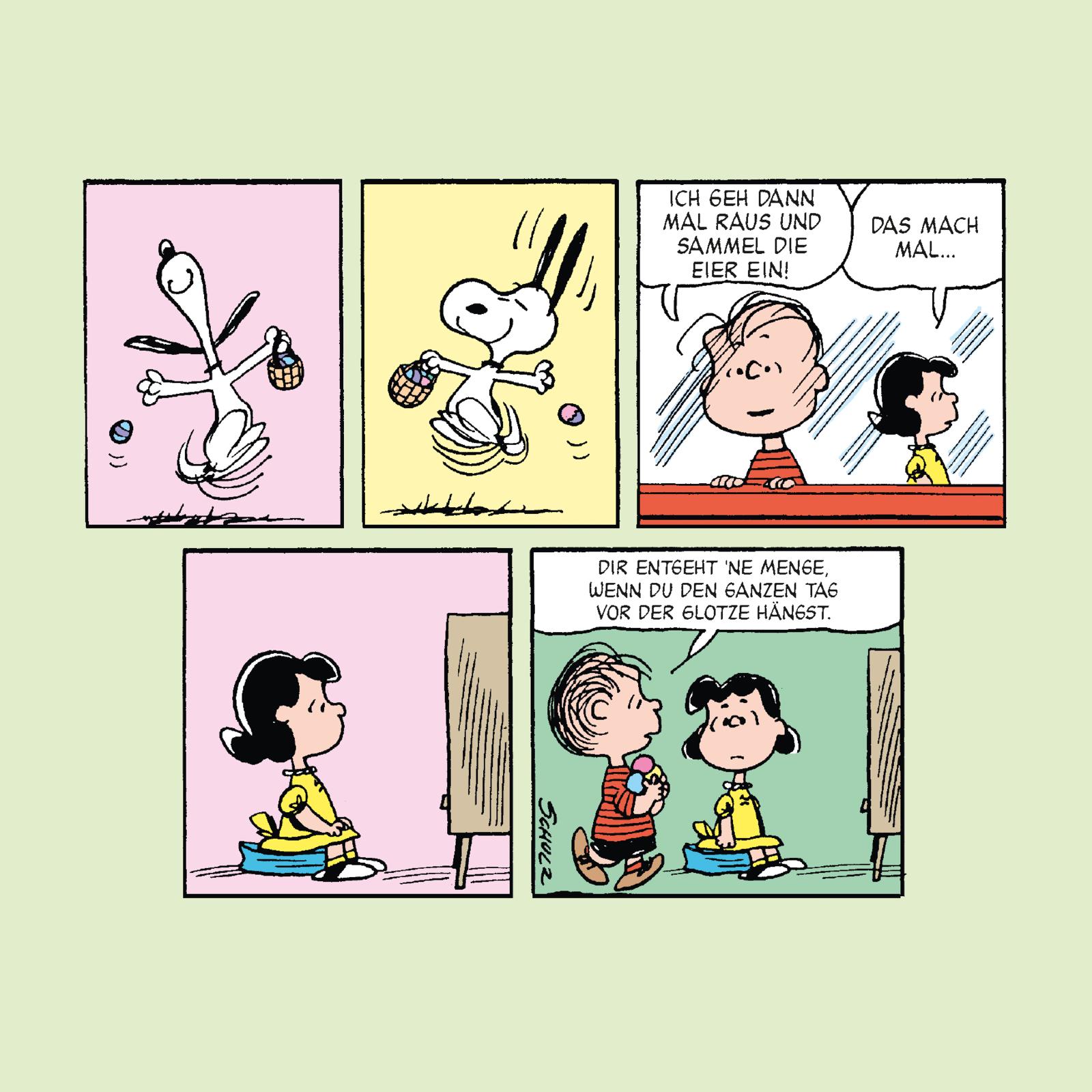 Peanuts Geschenkbuch: Frohe Ostern wünschen Snoopy und die Peanuts! (Mängelexemplar)