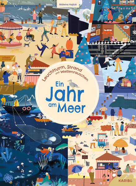 Leuchtturm, Strand und Wellenrauschen – Ein Jahr am Meer (Mängelexemplar)