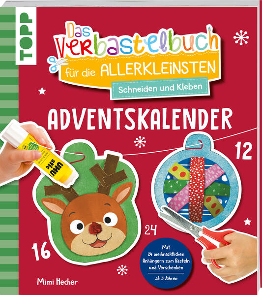 Das Adventskalender-Verbastelbuch für die Allerkleinsten. Schneiden und Kleben. Weihnachtskugeln. (Mängelexemplar) Das Adventskalender-Verbastelbuch für die Allerkleinsten. Schneiden und Kleben. Weihnachtskugeln. (Mängelexemplar)