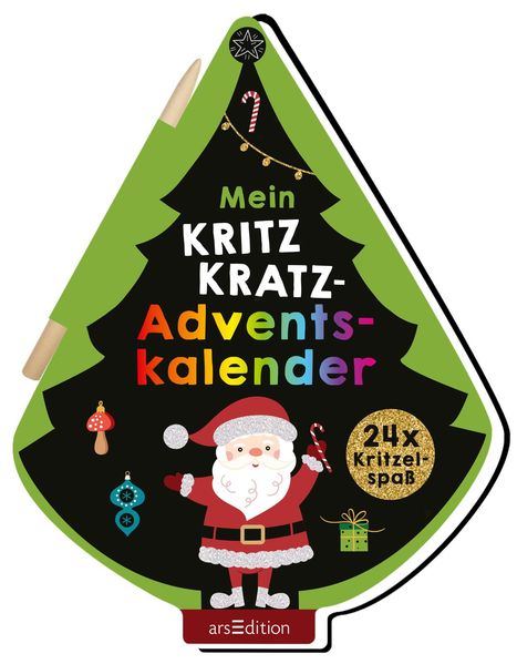 Mein Kritzkratz-Adventskalender (Mängelexemplar)