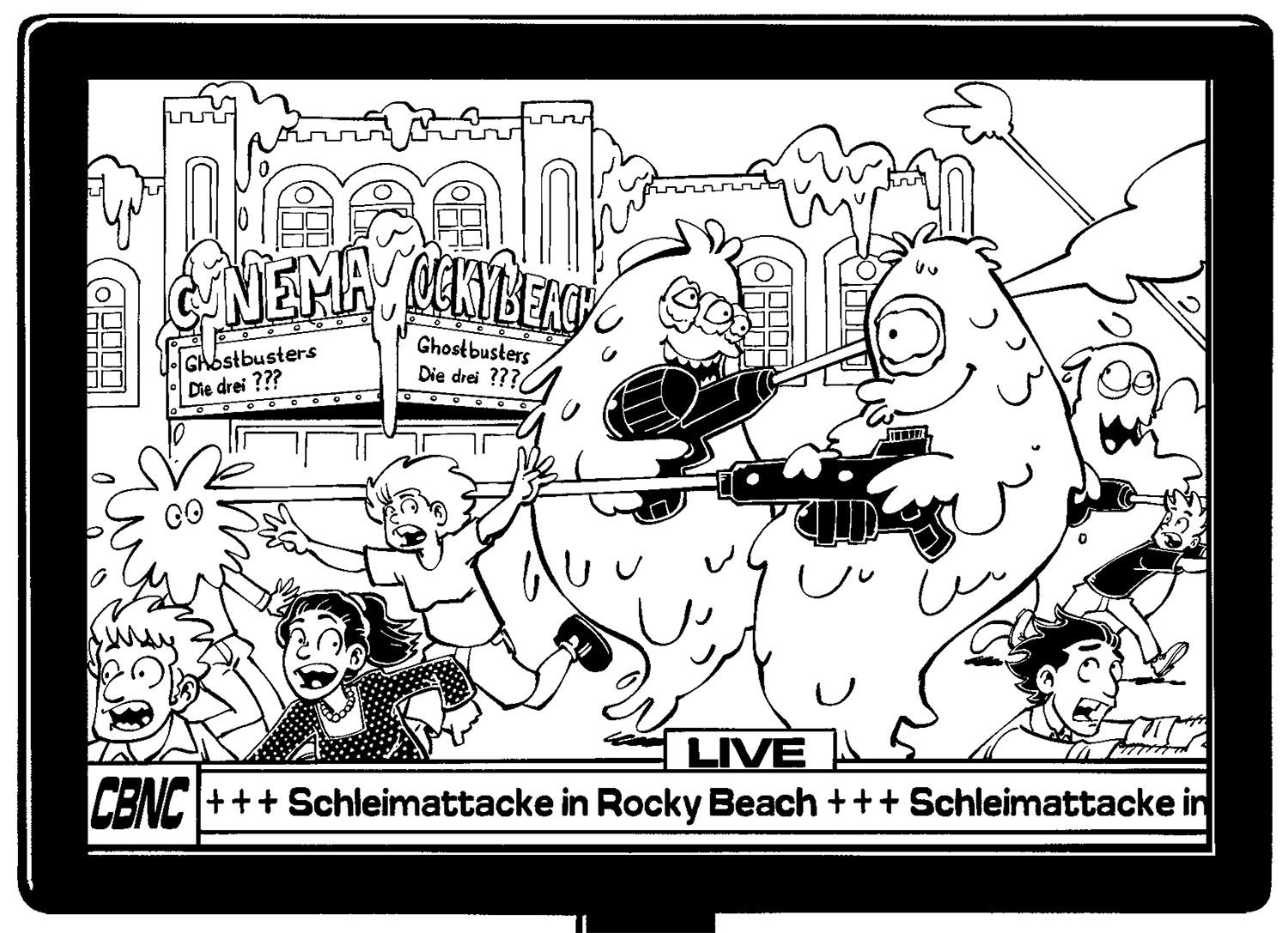 Die drei ??? Kids, Das schleimigste Buch aller Zeiten (Mängelexemplar)