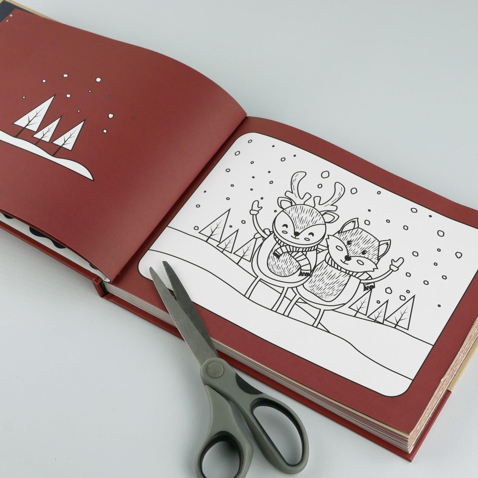 Cute & Cozy Hygge for Friends - Ausmal-Adventskalender (Mängelexemplar)
