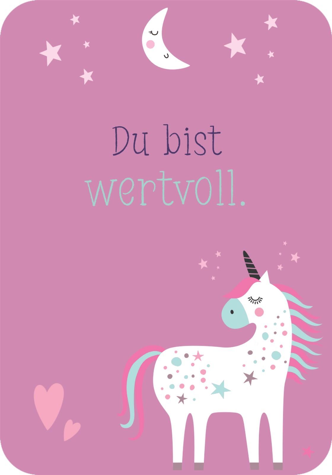 Mutmachkarten – Einhorn (Mängelexemplar)