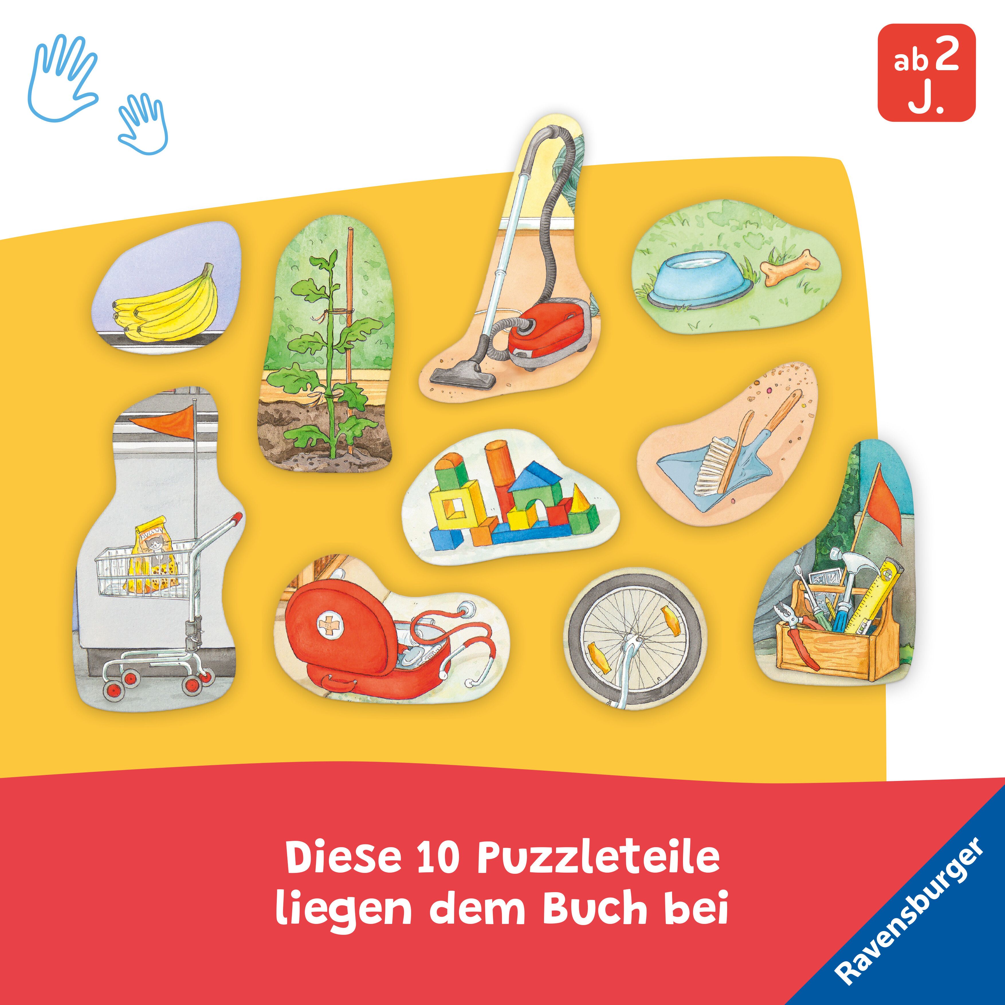 Mein großes Puzzle-Spielbuch - Alle helfen mit (Mängelexemplar)