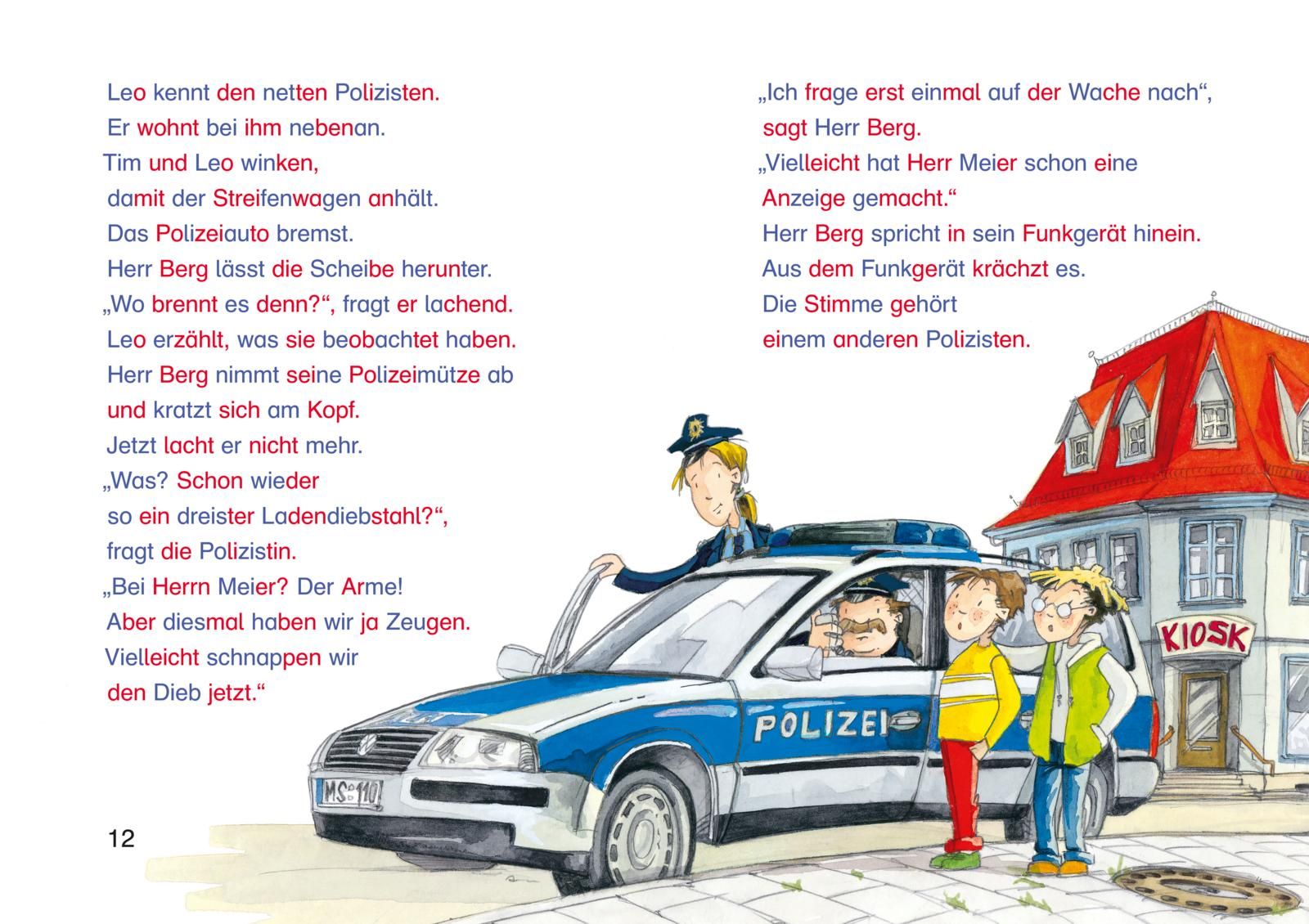 LESEMAUS zum Lesenlernen Sammelbände: Spannende Detektiv-Silben-Geschichten (Mängelexemplar)