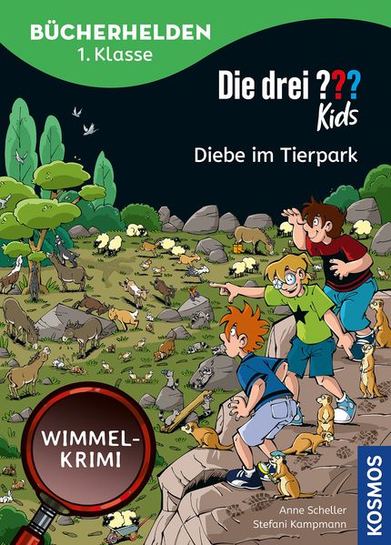 Die drei ??? Kids, Bücherhelden 1. Klasse, Diebe im Tierpark (Mängelexemplar)