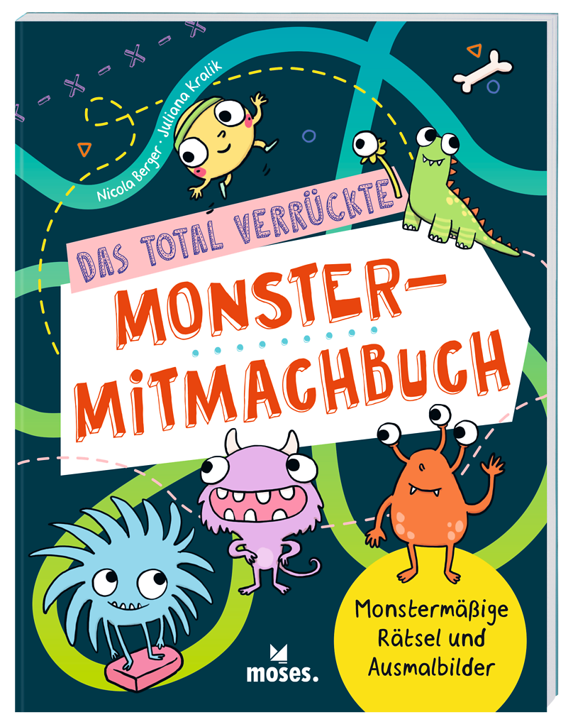 X_Das total verrückte Monster-Mitmachbuch (Mängelexemplar)