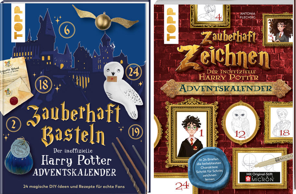 Sparpaket - 2er Set inoffizielle Harry-Potter-Adventskalender (Mängelexemplare)