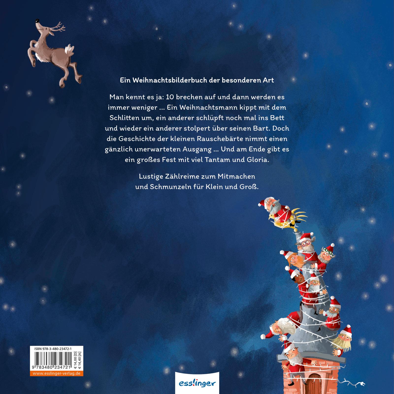 10 kleine Weihnachtsmänner