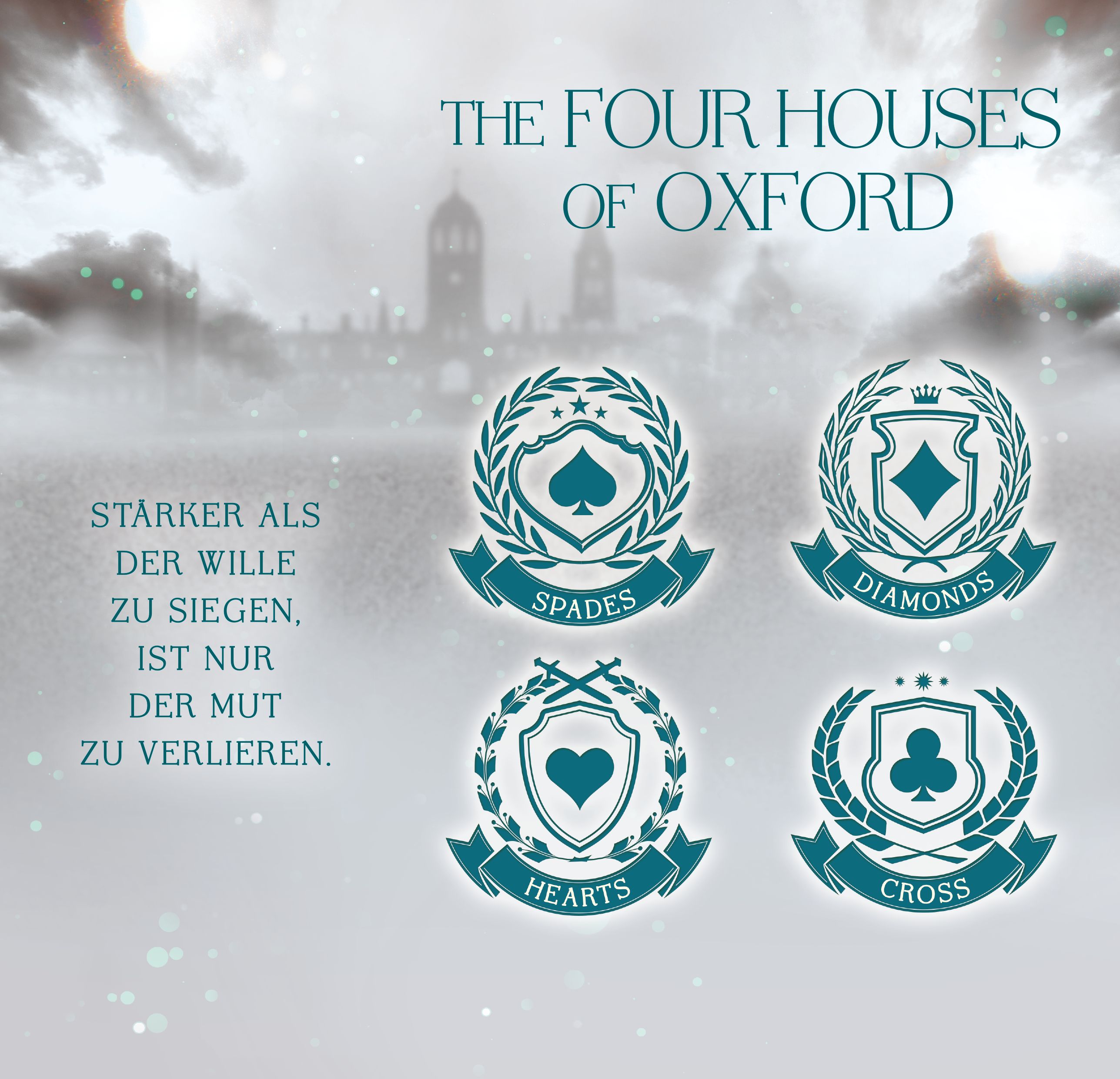 Four Houses of Oxford, Band 2 - Gewinne das Spiel  (Mängelexemplar)