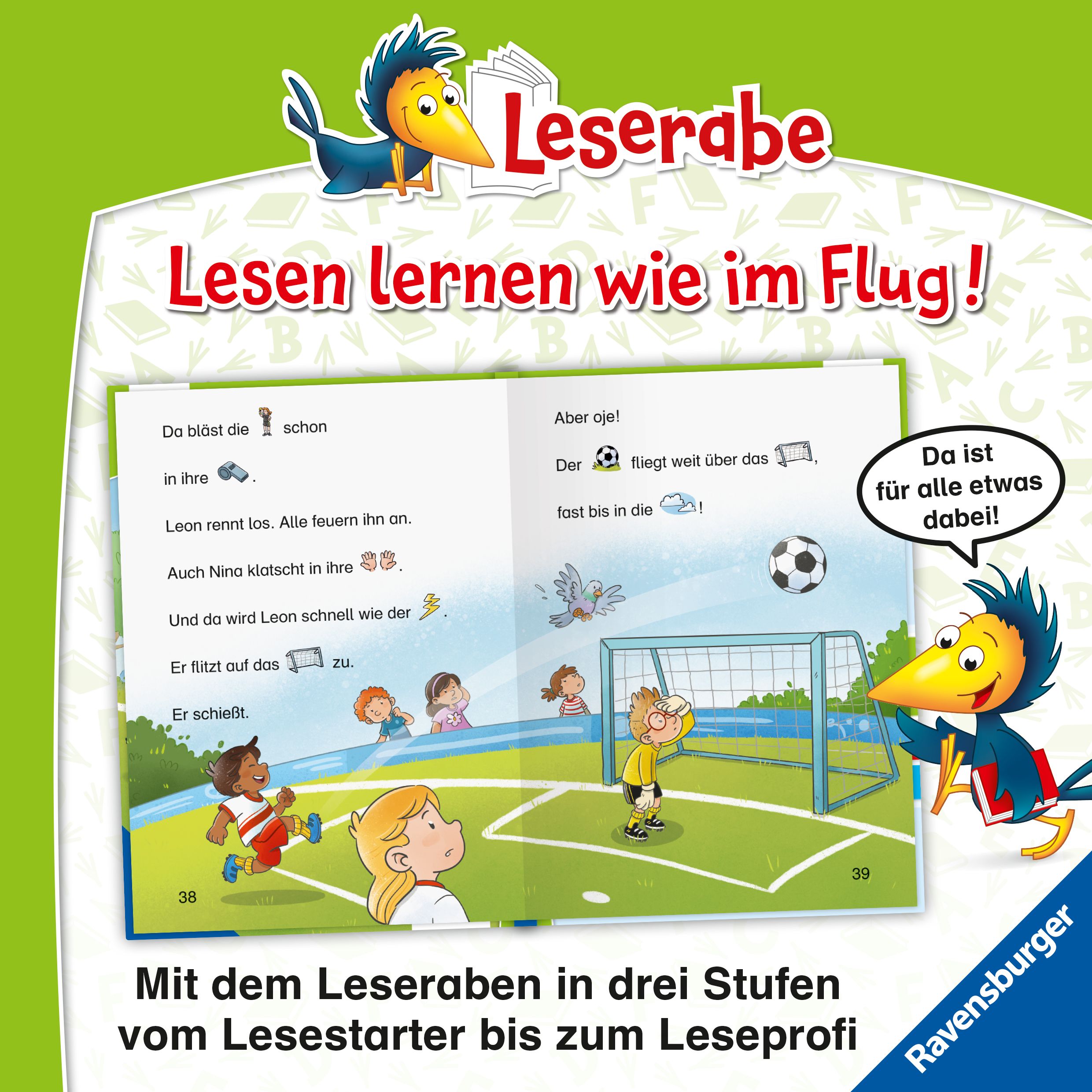Leserabe Vor-Lesestufe - Fußballgeschichten (Mängelexemplar)