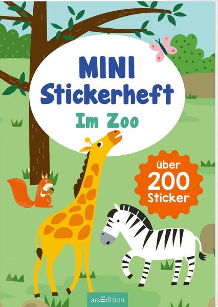 MINI-Stickerheft – Im Zoo (Mängelexemplar)