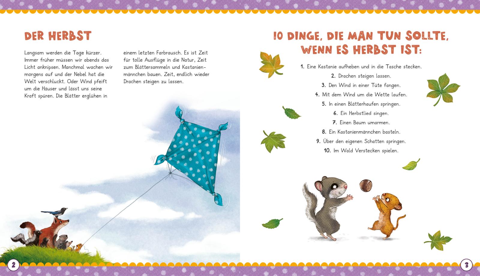 Der kleine Siebenschläfer: Das machen wir im Herbst! (Mängelexemplar)