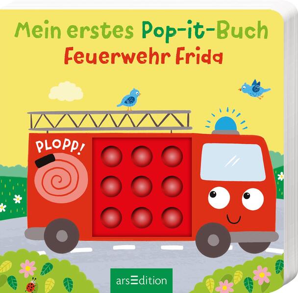 Mein erstes Pop-it-Buch – Feuerwehr Frida (Mängelexemplar)