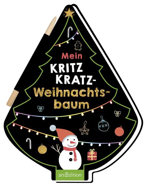 69d4081fc12d08512ef9510a0c0f46b01728391687 Mein Kritzkratz-Weihnachtsbaum (Mängelexemplar)