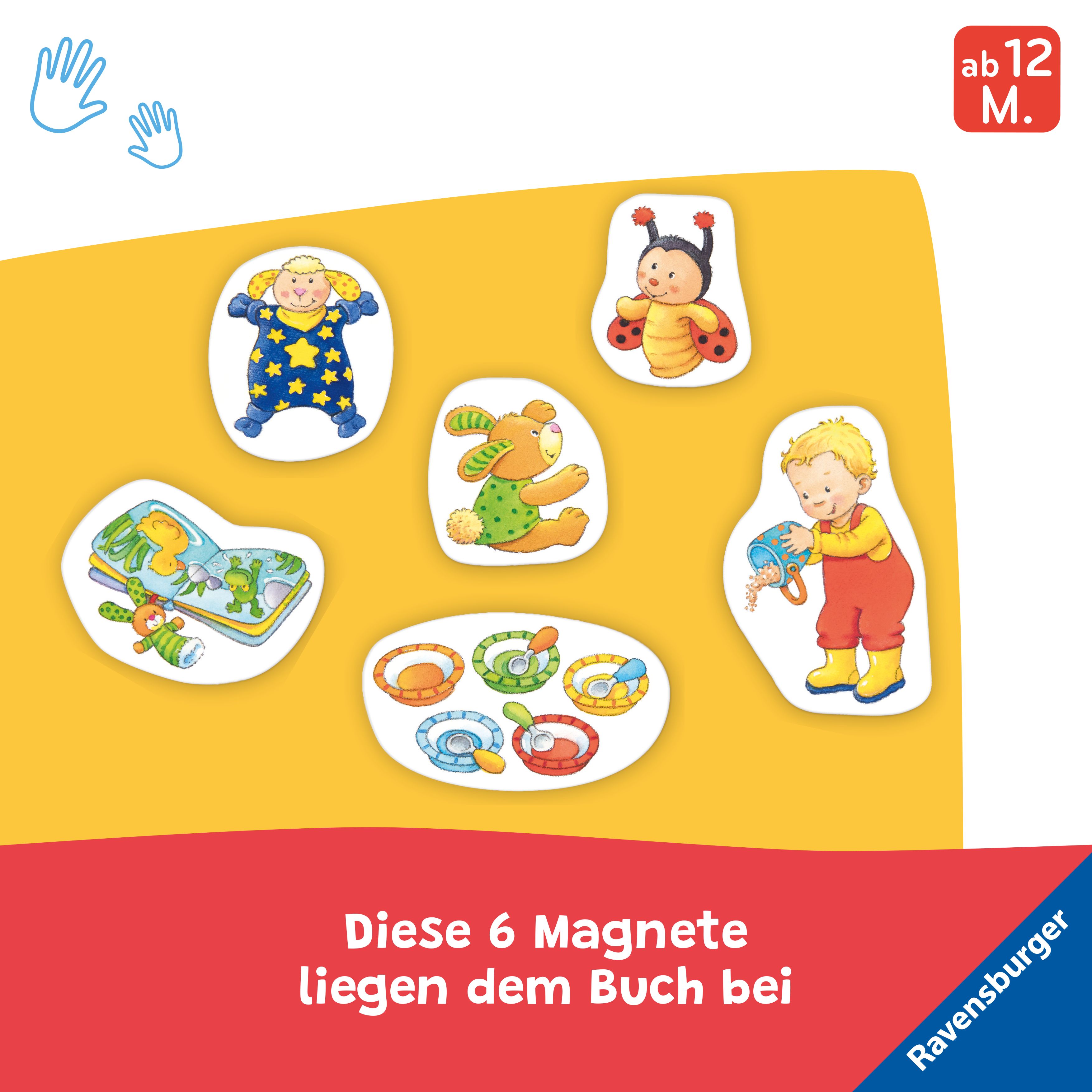 Mein erstes Magnetbuch - Was machen wir in der Kita? (Mängelexemplar)