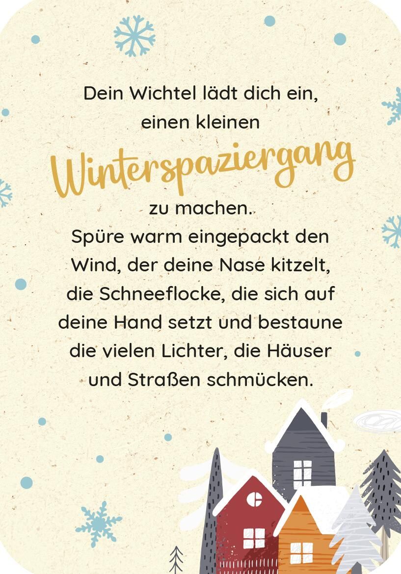 Wünsche von den Weihnachtswichteln