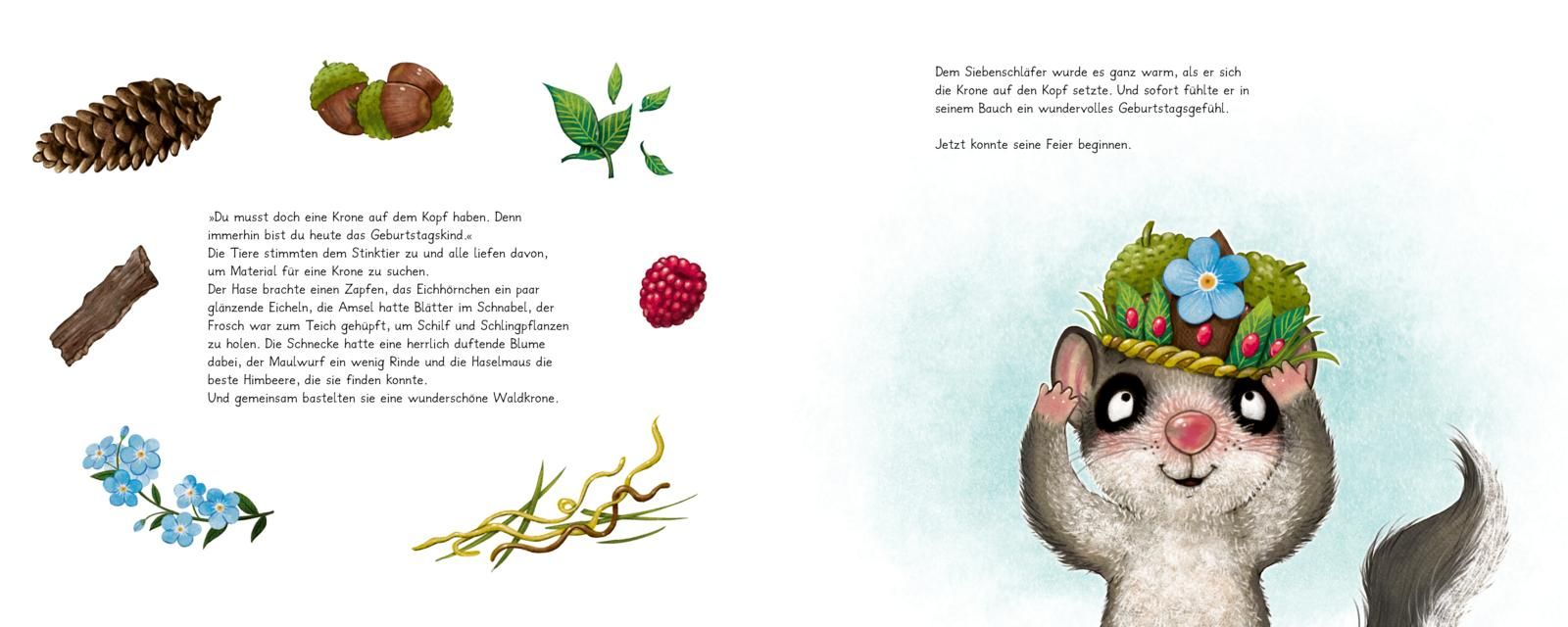Der kleine Siebenschläfer 8: Die Geschichte vom kleinen Siebenschläfer, der endlich Geburtstag feiern wollte (Mängelexemplar)