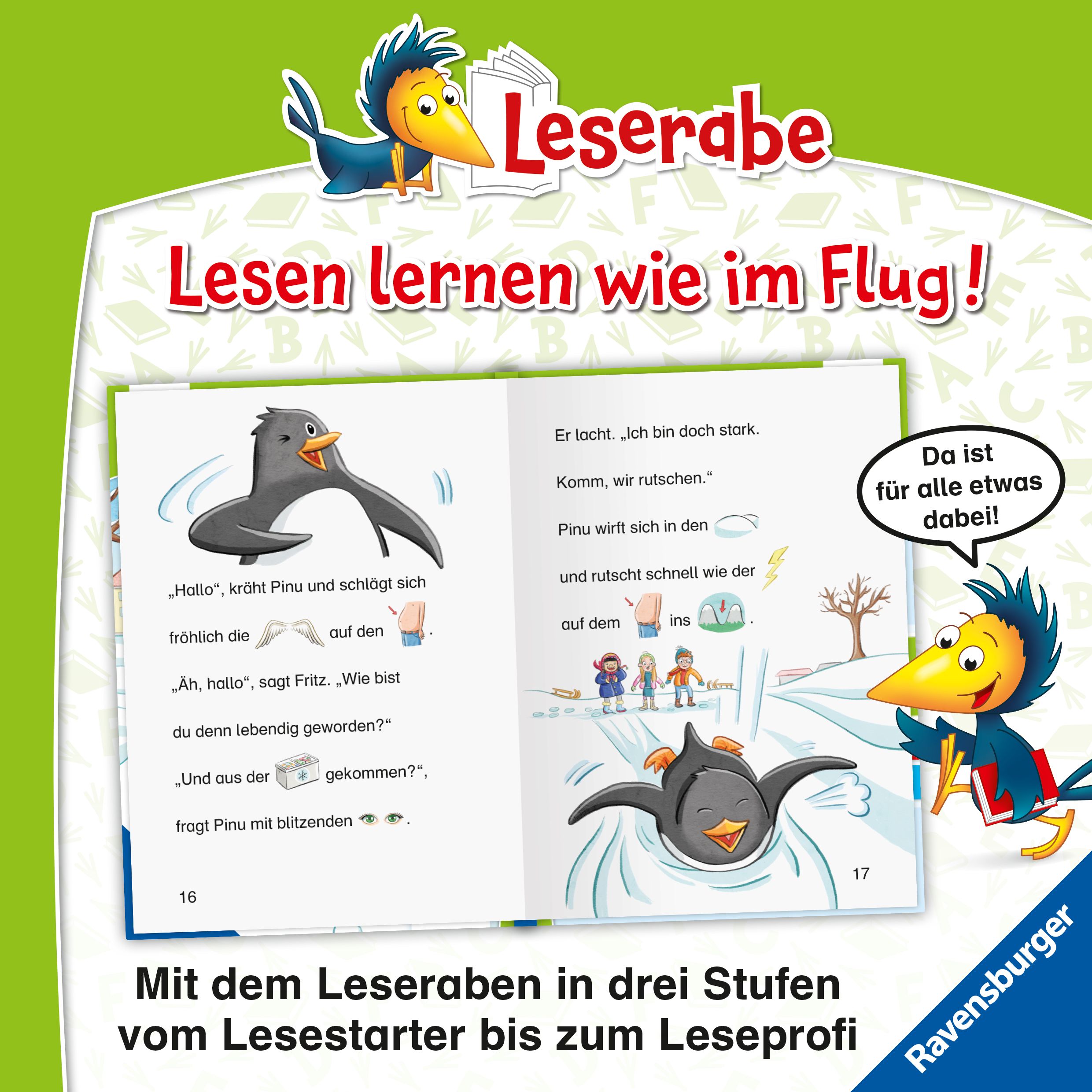 Leserabe Vor-Lesestufe - Pinguin Pinu taut auf (Mängelexemplar)