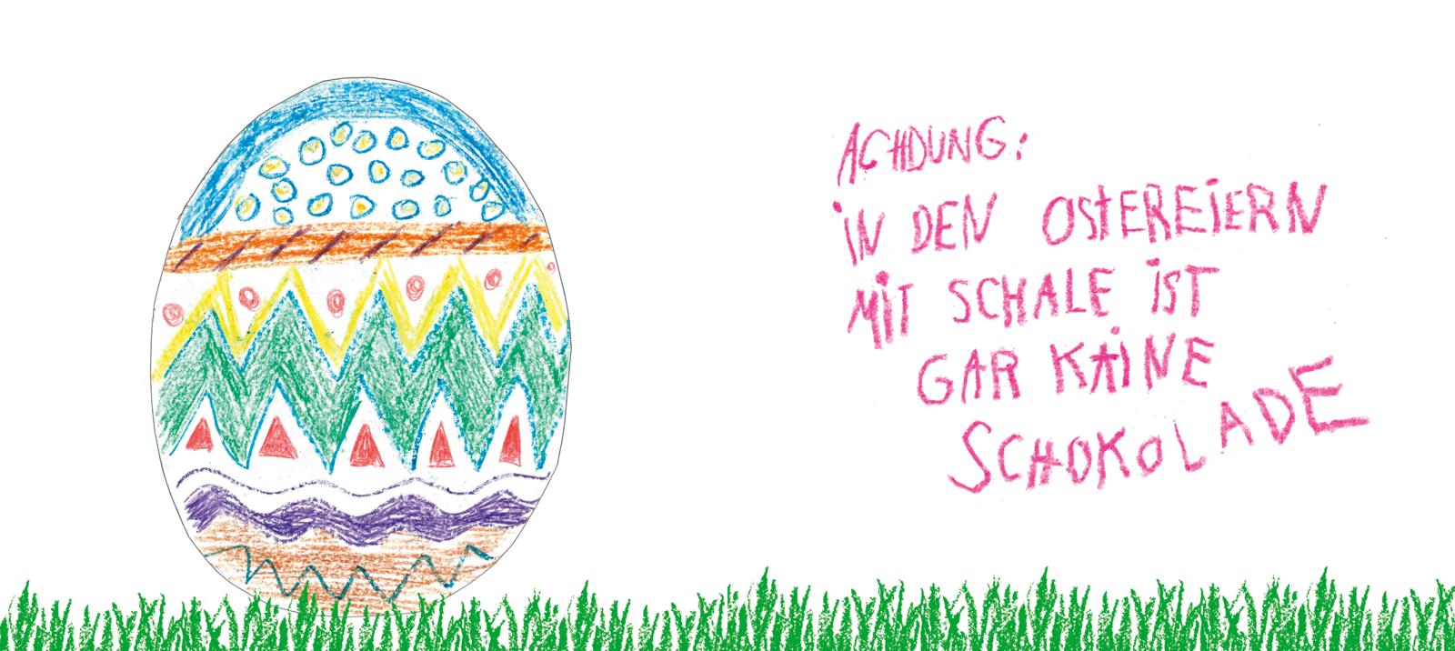 Ostern ist wie Weihnachten nur mit Hühnern statt mit Engeln (Mängelexemplar)