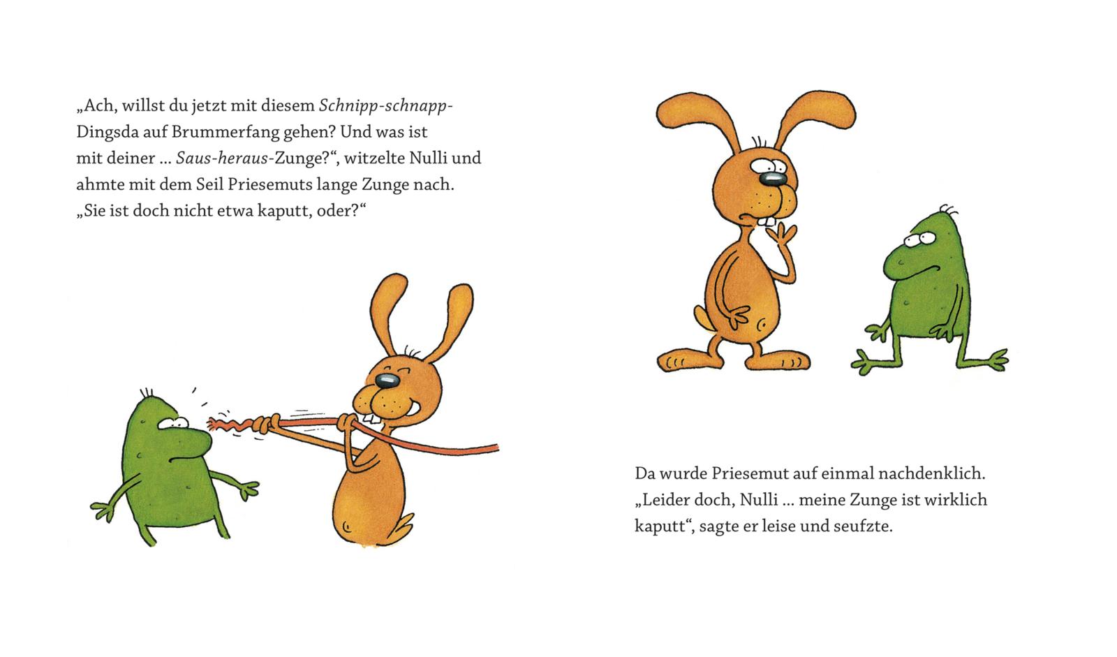 Nulli & Priesemut: Schlafohrhase und Knickzungenfrosch