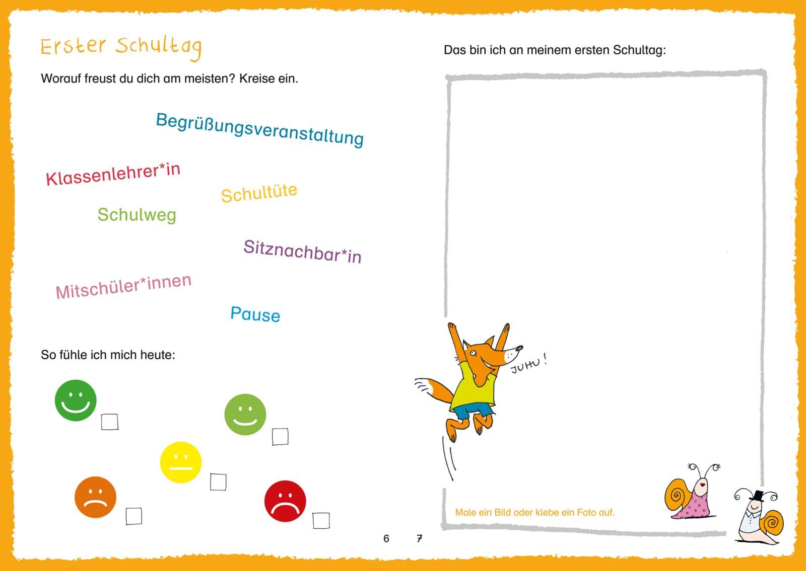 Aktion: Schlau für die Schule: Hurra! Dein erster Schultag